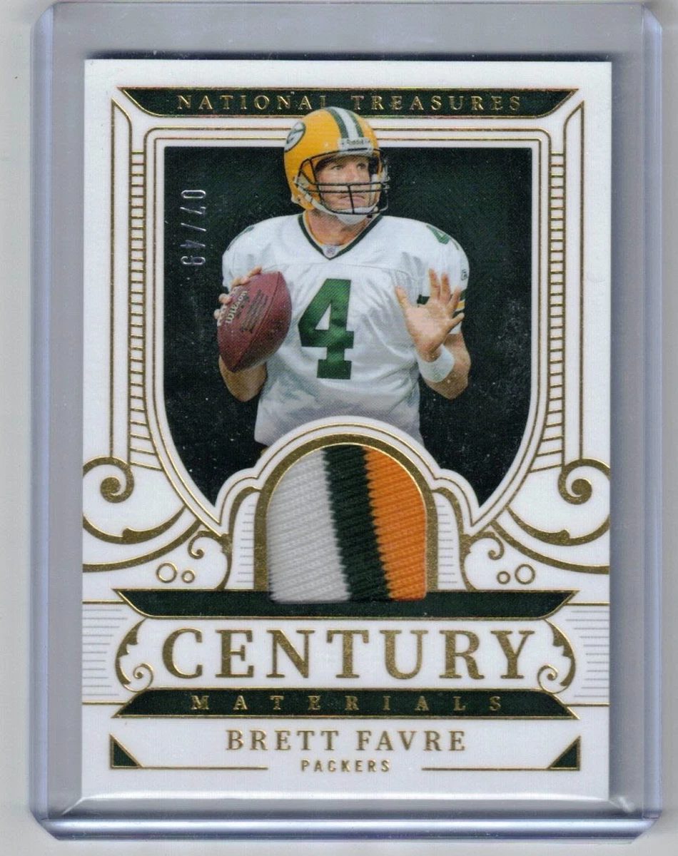 Panini Brett Favre Football Sports Trading Cards & Accessories