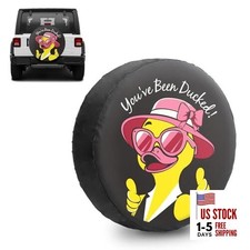 Waterproof Pu Leather Spare Tire Cover17 Duck Tire Pink 17 Pink 17inch Waterproof Pu Leather Spare Tire Cover17 Duck Tire Pink 17 Pink 17inch