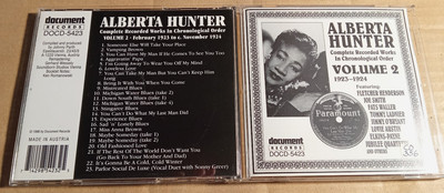 Alberta Hunter   Complete Recorded Works Volume21 (1923-1924) CD     (JG2979)