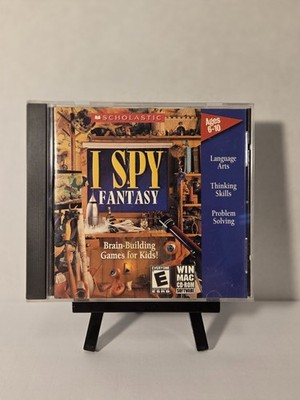 Scholastic I SPY Fantasy Children s Early Learning CD-ROM Windows/Mac English