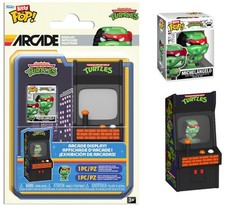 Teenage Mutant Ninja Turtles - Bitty Pop! Arcade #90116 Funko Pop Bitty Pop! Arcade box and figure