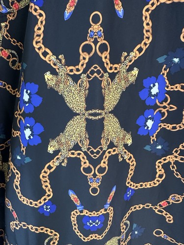 Adidas x Her Studio London Leopard Floreale Catene Giacca Donna Taglia 14 - Foto 9 di 10