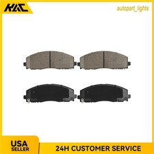 Ceramic Brake Pad Set Front Fits Jeep Wrangler Dodge Grand Caravan EHT1589H