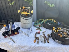 Calmag power Flush Central Heating cleaner kit mag filter hoses&connectors  