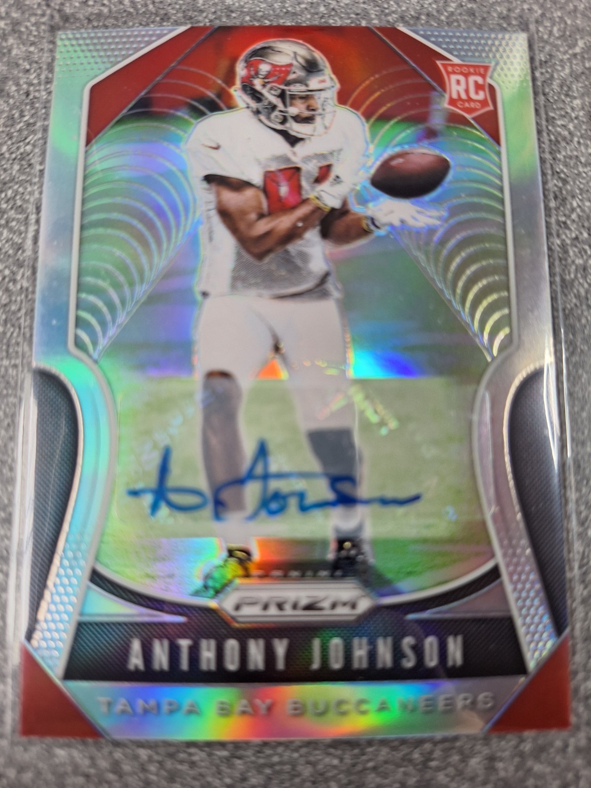 Anthony Johnson Panini Prizm #370 Autograph