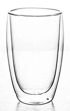 Drinking Glasses Crystal Whiskey Tumbler Tea Coffee Cups Lead Free Set of 2