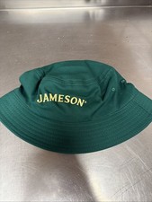 Cappello Jameson Irish Whiskey Green Bucket taglia unica cappello cotone/nuovo senza etichette