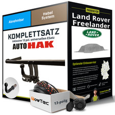 Für LAND ROVER Freelander 2 Typ L359 Anhängerkupplung abn +eSatz 13pol uni. 12-