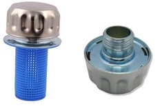 Hydraulic Tank Breather Cap for Oil  Fuel Reservoir   Stainless Steel BSP 1"