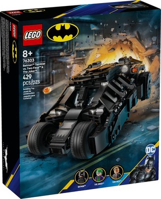 LEGO  76303 DC Super Heroes Batman  Tumbler vs. Two-Face  & The Joker 