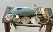 VTG Sears Deluxe 2-Speed Vibrator/Massager, 3 Attachments Tested And Works