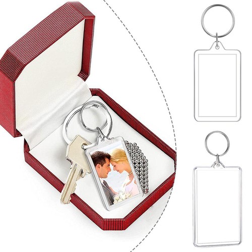 Acrylic Photo Frame Keychain, Personalized Customizable Keychains hot' - Picture 7 of 15