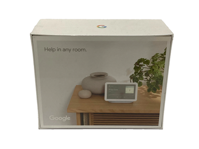 Google Nest Hub 2nd Gen Smart Home Speaker 7 inch Display, White