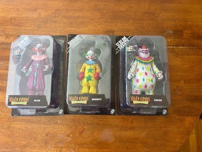 Killer Klowns From Outer Space Action Figures Slim Shorty Fatso