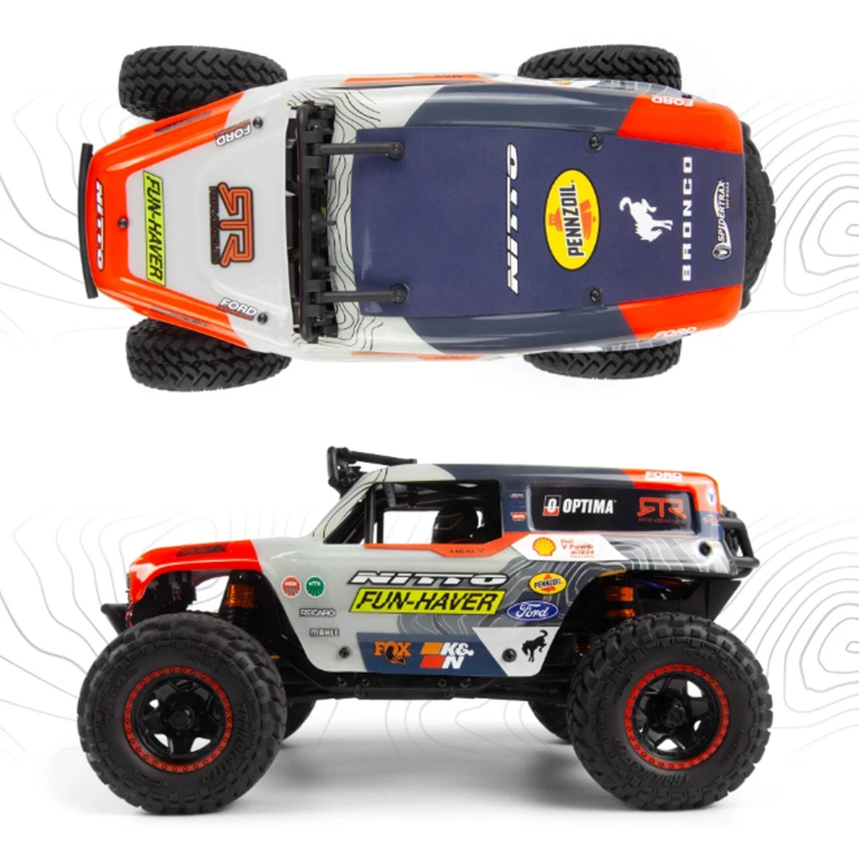 HPI 160888 1/18 Venture18 U4 Brushless Ford Bronco 4400 Loren Healy FLUX Truck - Image 2 of 4