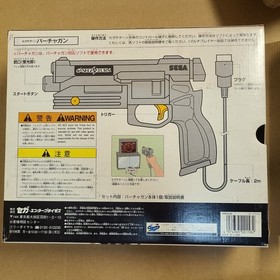 SEGA SATURN VIRTUA GUN 2 Controllers VIRTUA COP 1 2 House of the dead Boxed #5