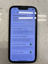 Used Apple iPhone 13 Midnight Black—Battery Life 75%