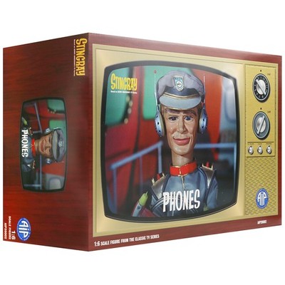 Stingray Phones Limited Edition Resin Figur 12'' Adventures in Plastic Scale 1:6