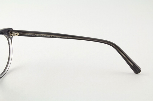 Authentic Jean Lafont CAPRI 1051T 50mm Black Gray Marble Cat Eye Frames France - Picture 5 of 6