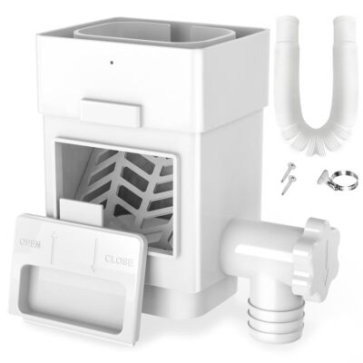 Rainwater Collection System, Rain Barrel Diverter Kit Fits for 2X3 or 3X4 Inch S