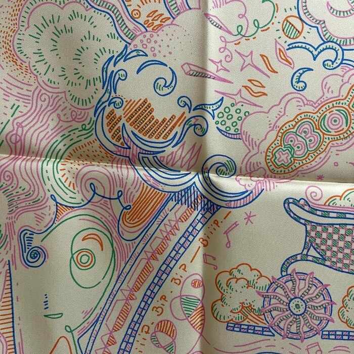 25SS/上品★【HERMES】Carre 90 Please Hold the Line Please Hold The Line scarf 90 | Hermès USA