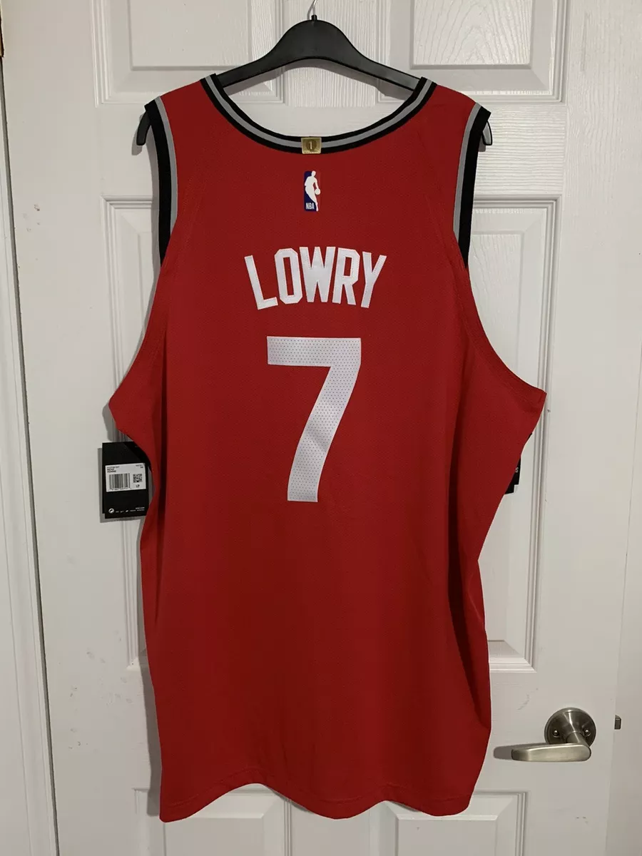 BNWT Nike Toronto Raptors Kyle Lowry Authentic Pro Cut Jersey 52 XL Gold Tab