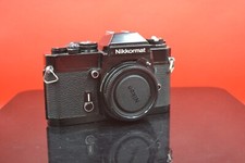 Nikon Nikomat Nikkormat EL Black 35mm Film SLR Camera Body Only
