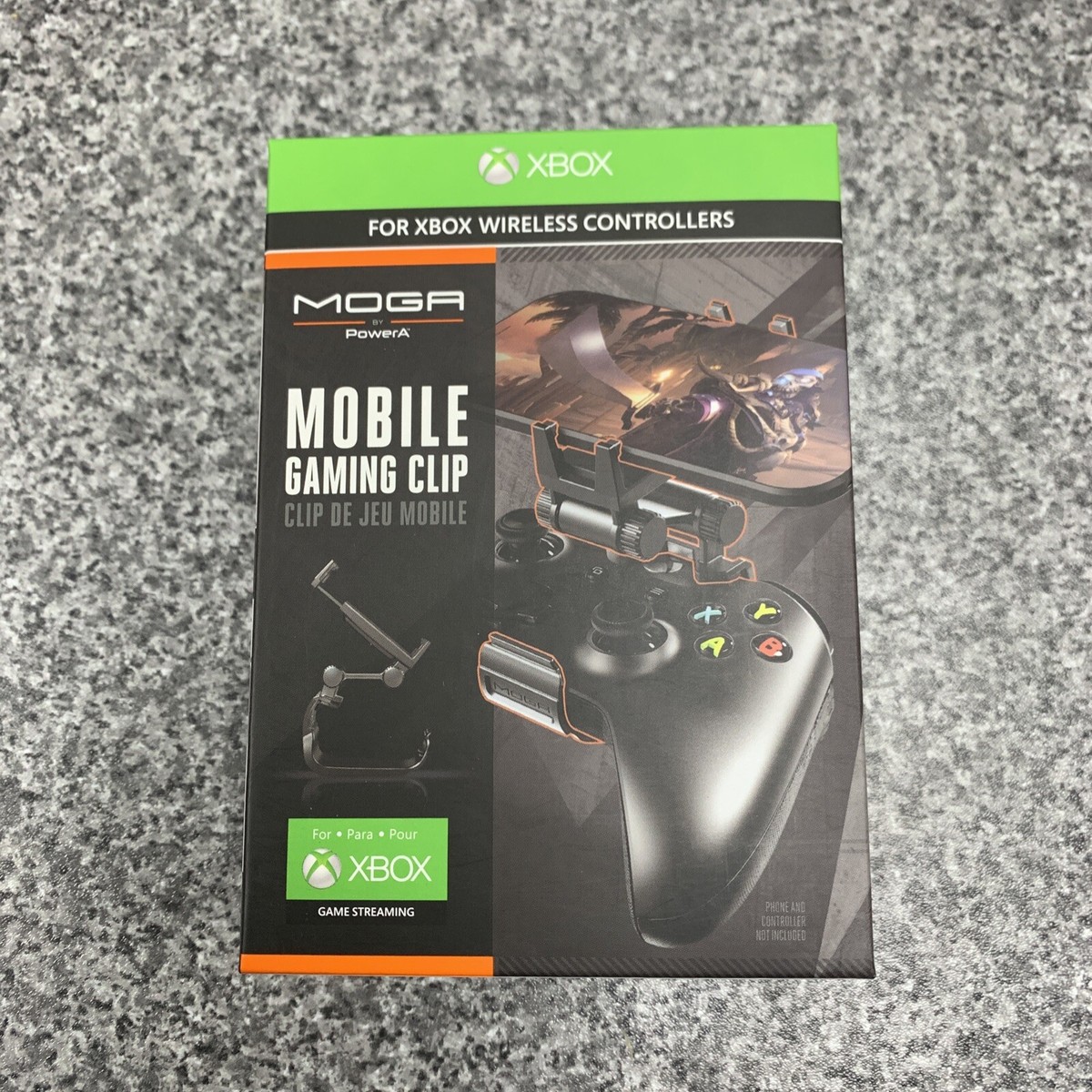 Mobile Gaming Clip for Xbox Wireless Controllers Xbox One MOGA By Power A