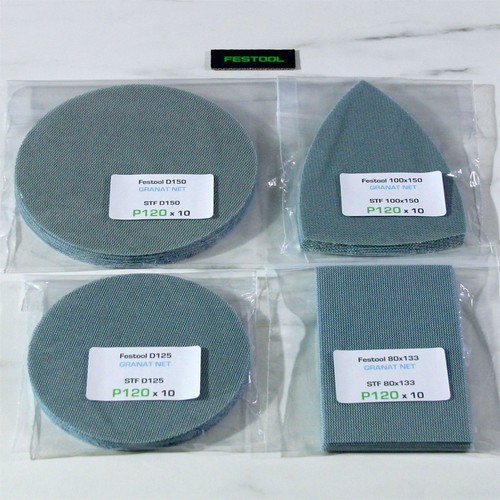 Festool GRANAT NET Sandpaper Abrasives RO ETS EC RTS DTS C 130 400 125