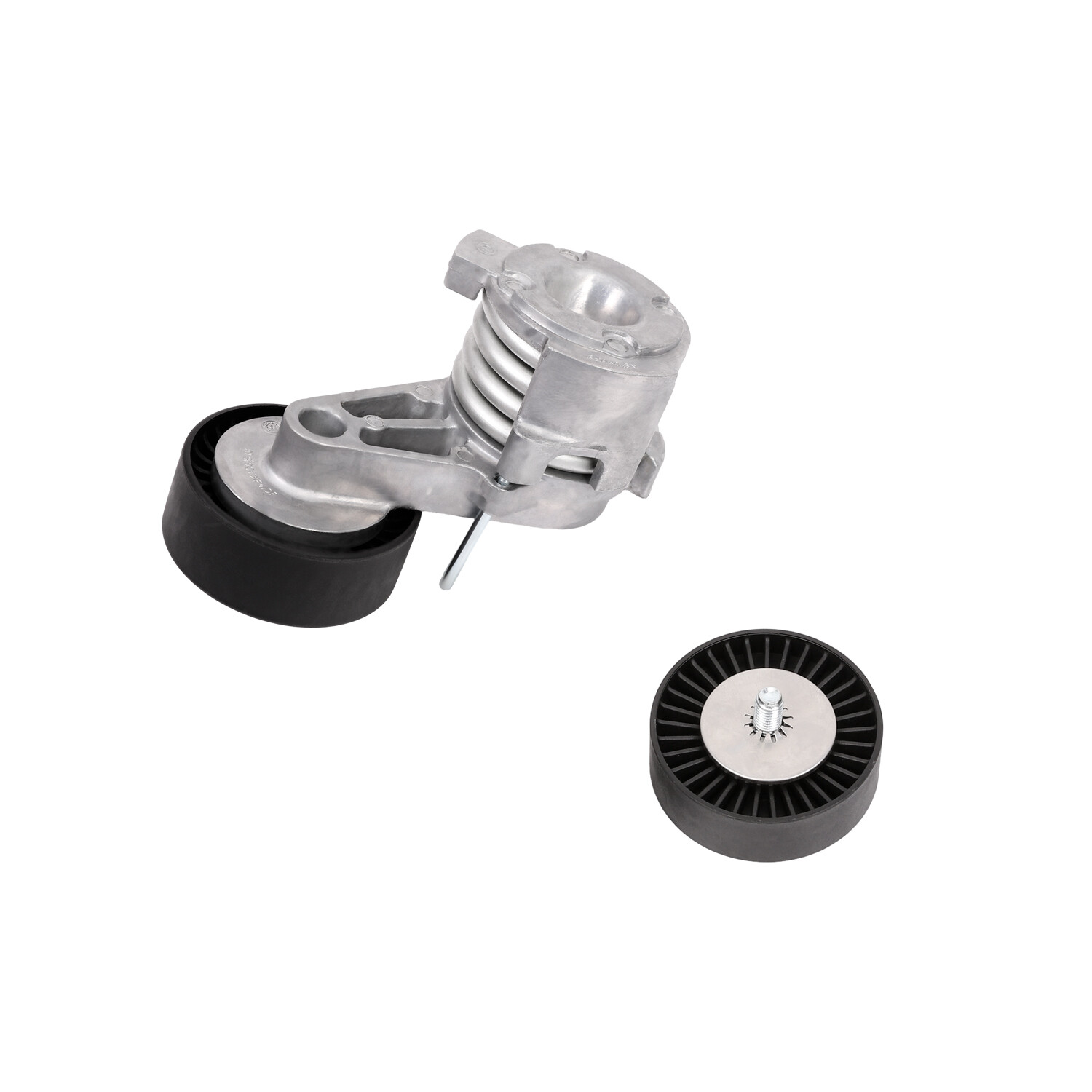 Brand New Drive Belt Pulley Tensioner Kit w/ Bolt For BMW E90 E91 E92