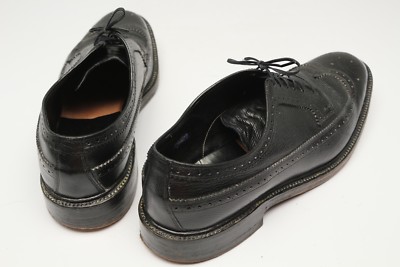 Hanover Black pebble grain leather shoes Size 12 $_3.JPG main image 3