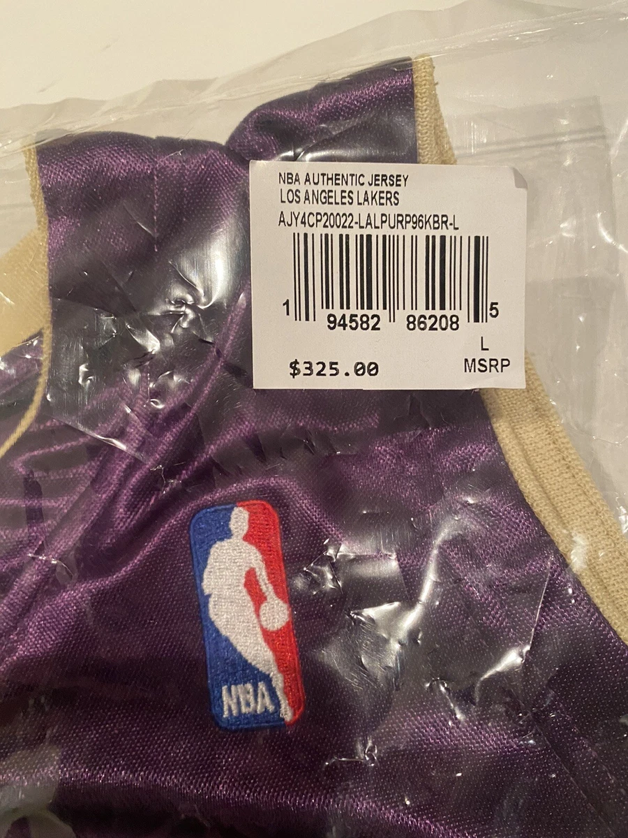 Mitchell & Ness Kobe Bryant HOF NBA Authentic Jersey Purple