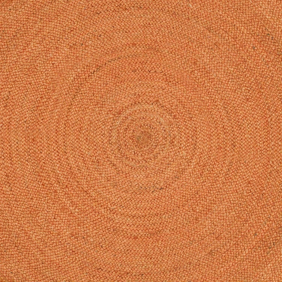 Jute Rugs for Living Room Natural Border Hand Braided Round Area Rug ...
