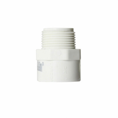 Thrifco 8113178 1 Inch Male Thread x Slip PVC Adapter Sch 40