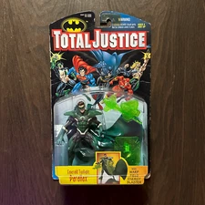 Emerald Twilight Parallax figure: DC Comics, Kenner, Total Justice (1997) NM