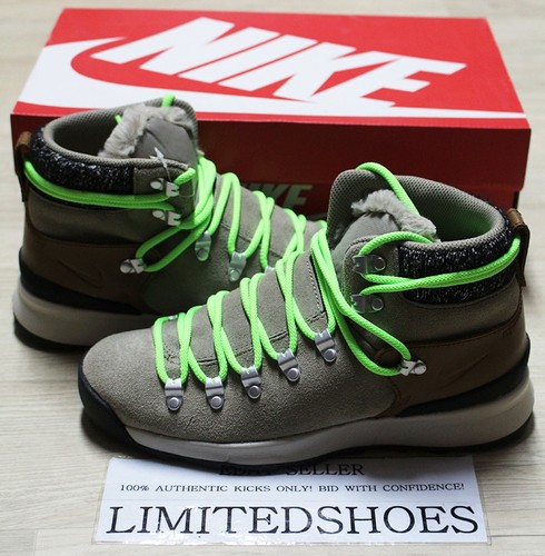 Mujeres Nike Zoom Mid Astoria Bambú Ale Marrón aire libre Botas 599489-222  US 7 Gris | eBay