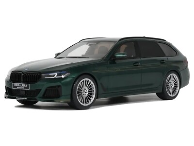 2023 BMW ALPINA B5 TOURING GREEN 1/18 MODEL CAR BY GT SPIRIT GT475