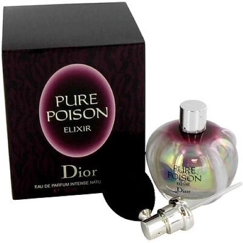 100%AUTHENTIC BEYOND RARE DIOR PURE POISON ELIXIR INTENSE PARFUM ATOMIZER SPRAY - Picture 4 of 11