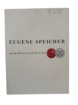 EUGENE SPEICHER: Memorial Exhibition American Academy Arts Letters w/ 13 photos