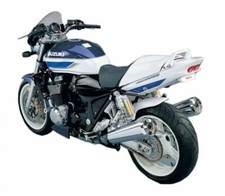 Suzuki GSX1400 01-2006 Sedile bianco lucido Gobba Powerbronze prezzo di ricambio £90.