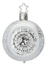 Inge Glas Reflector Silver Reflections 6cm 20191R006 German NEW w/FREE Gift Box