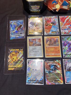 Pokemon Card Bundle - 60 Cards + GUARANTEED GX/V/VMAX/EX Ultra Rare (Sword & Shield)