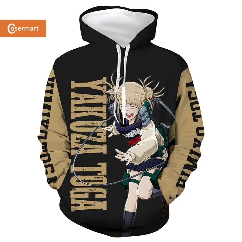 My hero academia toga clearance hoodie
