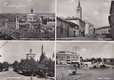 TREVIGLIO  (  Bergamo  ).......4 vedute_Ed. A. Prandina_Fot. N. Marangoni_Milano