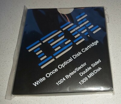 IBM 5.25'' Magneto Optical Media 1.3GB Worm 1.30 GB - 5.25'', neu 09G7343