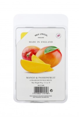 Wax Lyrical Fragranced Wax Melt Mango & Passionsfruit 90g