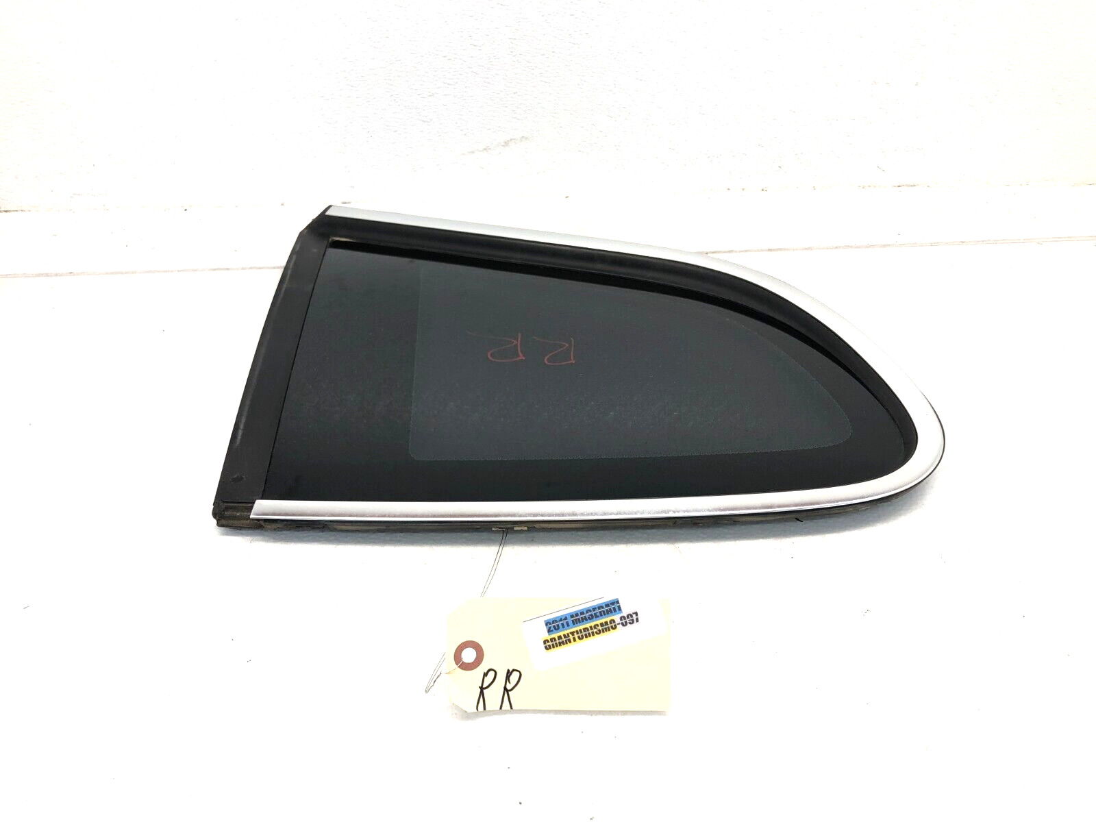 2008-2018 MASERATI GRANTURISMO S M145 RIGHT PASS REAR QUARTER PANEL WINDOW OEM