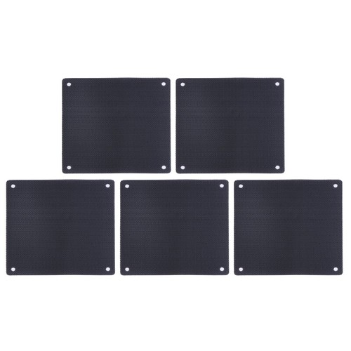 5 Pieces PC Fan Frame Dust Mesh Cooler Filters Dustproof PVC Cover 12/14/9/8/7cm - Picture 12 of 12