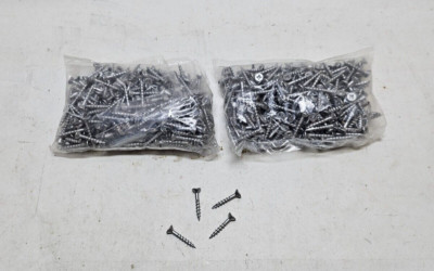 Robertson Flat 4 Recex 8 x 1-1/8 Type 17 full lo-Root Screws 330 a bag(Lot of 2)