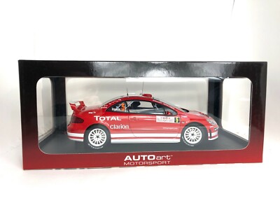 2004 PEUGEMOT307 AUOTart製 1/18 Gronholm 1:18 AUTOart Peugeot 307 Marcus Gronholm/T.RAUTIAINEN Monte Carlo